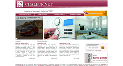 Desktop Screenshot of chaleur.net