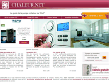 Tablet Screenshot of chaleur.net